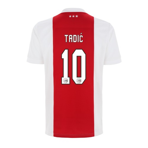 AFC Ajax Dres Dusan Tadic 10 Domaći 2021/22 Kratkih Rukava AFC Ajax Dres Dusan Tadic 10 Domaći 2021/22 Kratkih Rukava